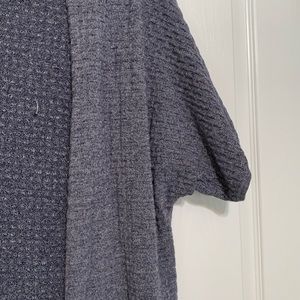 Lane Bryant short sleeve long knit cardigan